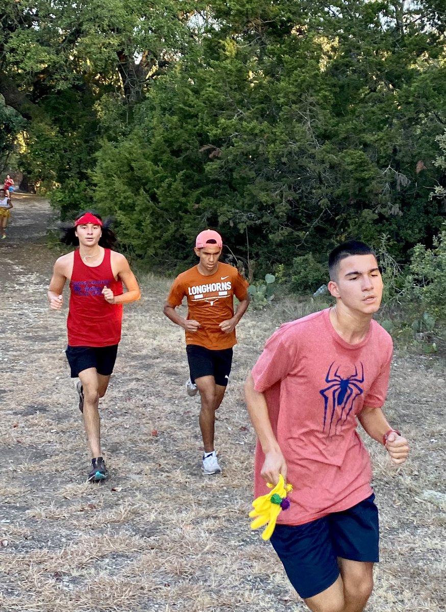 Great morning for the Hays CISD Two-Mile Time Trial Relay🏃🏽