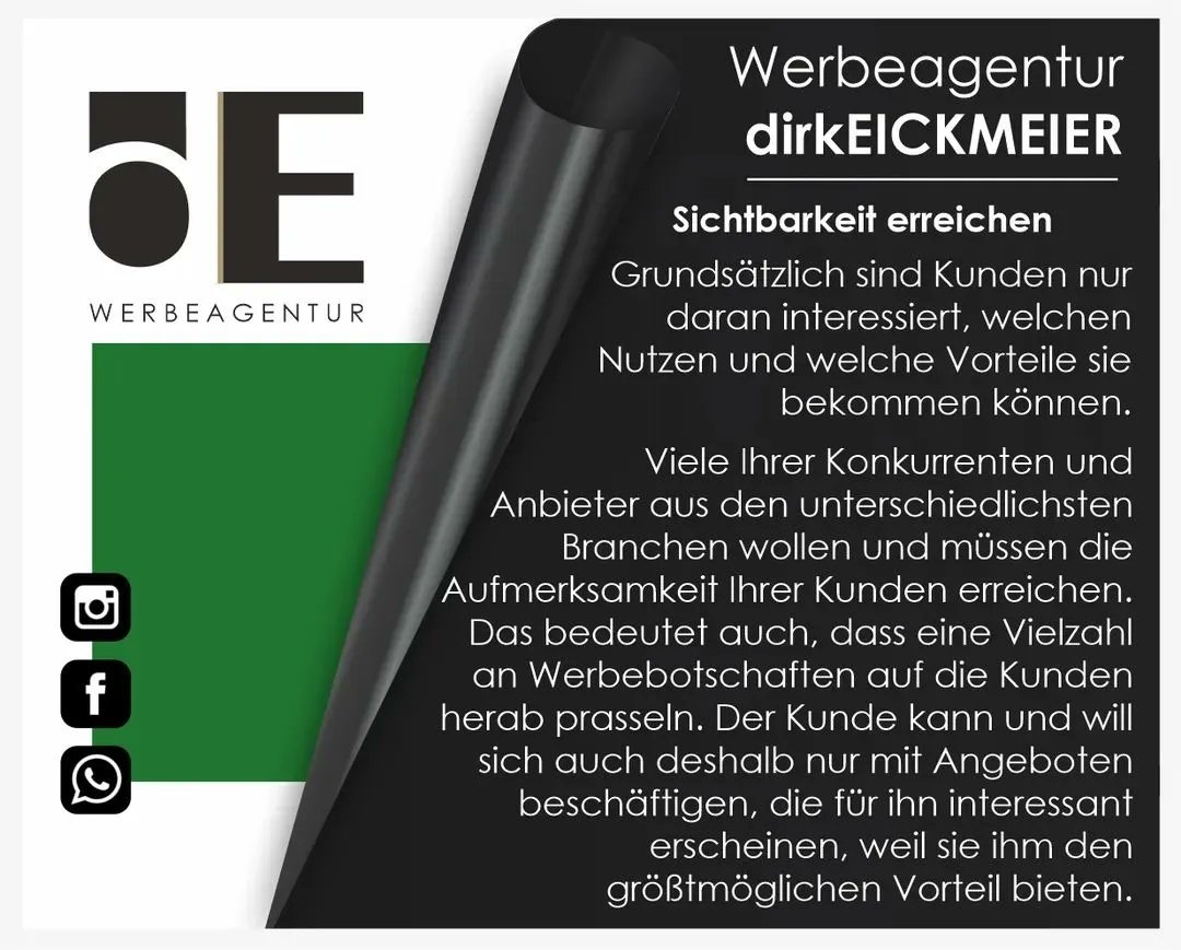 .... Werbung ist nur dann erfolgreich, wenn sie Verkäufe erzielt!
▬ dirk-eickmeier-werbeagentur.de ▬

#deutschlandweit #dirkeickmeier #werbeagentur #webdesign #grafikdesign #werbemittel #drucksachen #officemanagement  #heilpädagogik #pilates #yoga #physio #kosmetik

...