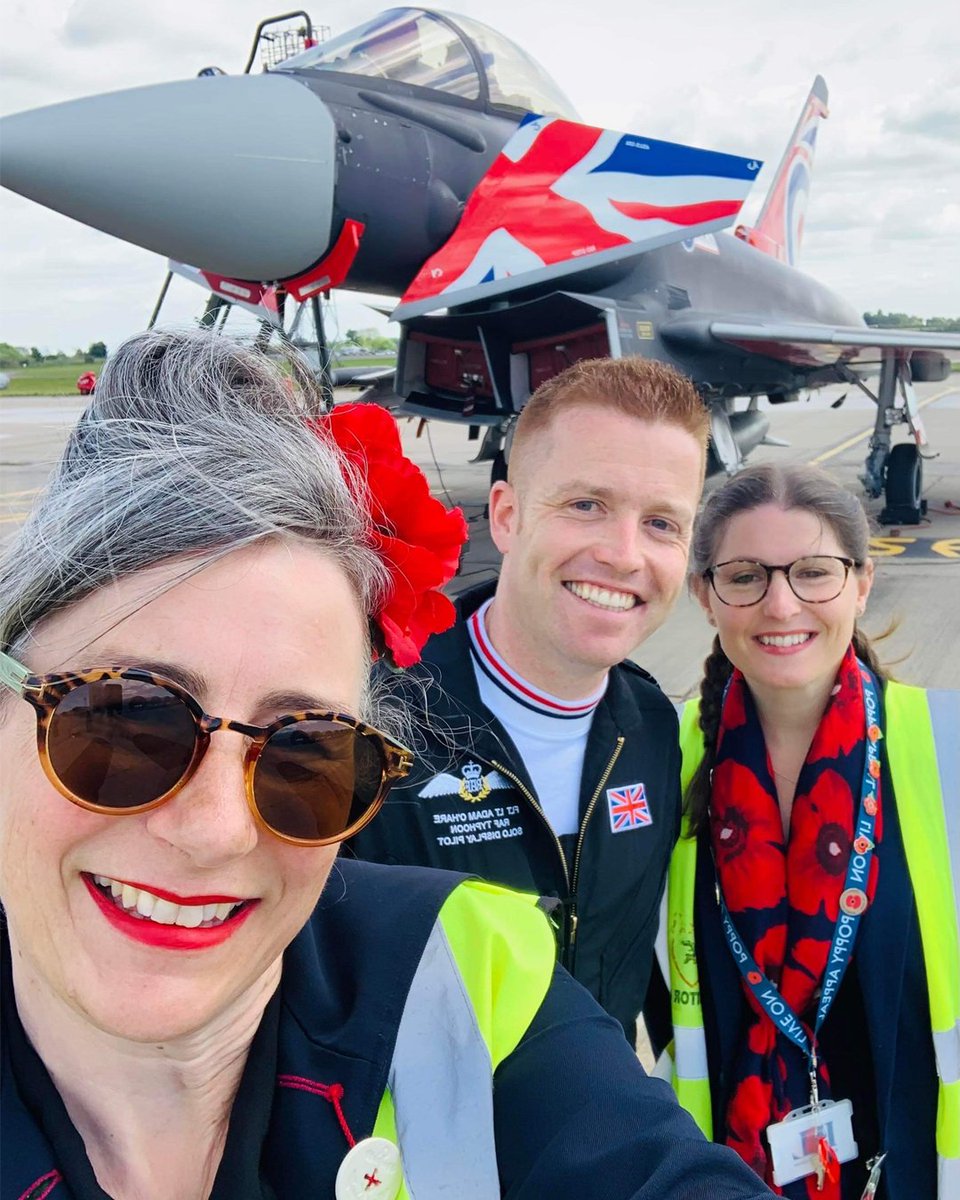 Royal British Legion (@poppylegion) on Twitter photo Weβre delighted to be chosen as <a href="/raftyphoonteam/">RAF Typhoon Display Team</a>βs Charity of the Year for 2022 π
The team are raising funds and promoting our work at 12 UK air shows this summer, and three internationally, and have already raised a fantastic Β£7,000!
Thank you so much for your support, guysβ€οΈ Weβre delighted to be chosen as <a href="/raftyphoonteam/">RAF Typhoon Display Team</a>βs Charity of the Year for 2022 π
The team are raising funds and promoting our work at 12 UK air shows this summer, and three internationally, and have already raised a fantastic Β£7,000!
Thank you so much for your support, guysβ€οΈ