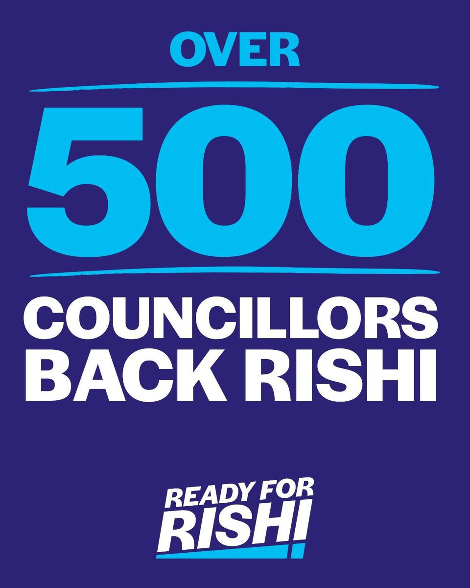 Proud to be one of the 500+ and growing @Ready4Rishi #ReadyForRishi