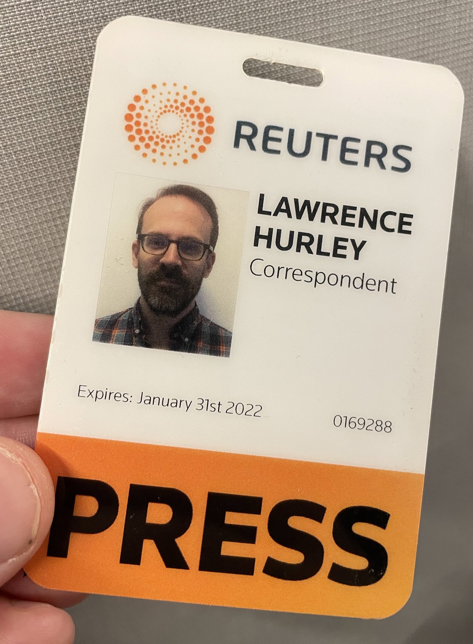 Lawrence Hurley on Twitter: Some personal news as they say: after