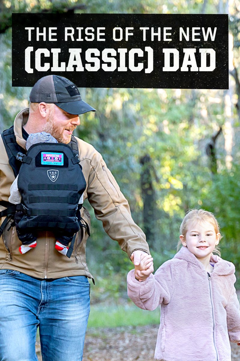 The Rise Of the New Classic Dad. Check out why the "classic" dad is becoming popular again - and how it's a great thing. 👇🏼

tacticalbabygear.com/blogs/news/ris…

#girldad #daddyanddaughter  #tacticalbabygear #dadlife