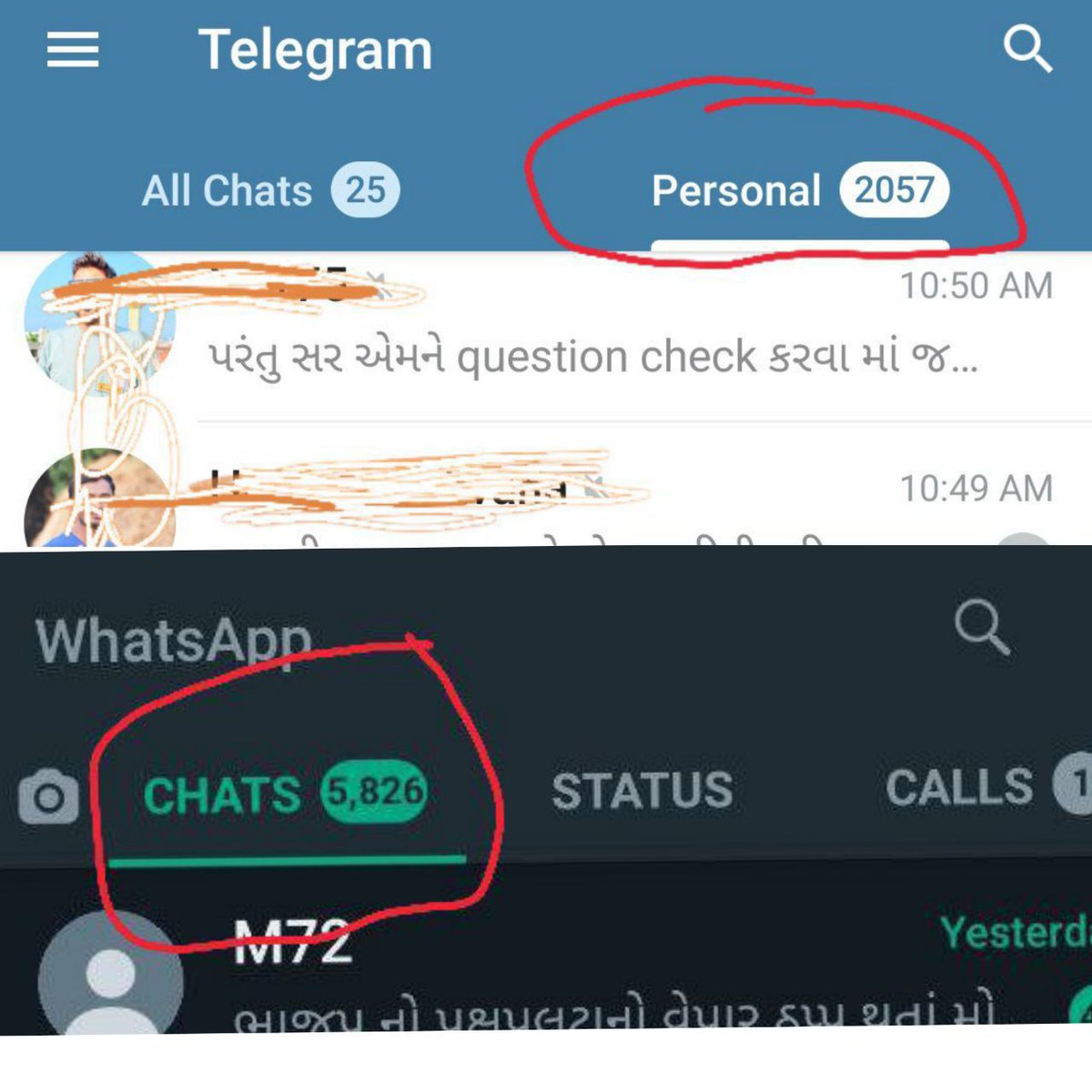 YAJadeja's tweet photo. હાલમાં ગુજરાતના કર્મચારી અને યુવાનો પોતાના હક અધિકાર માટે અલગ અલગ મોરચે #આંદોલન_ધરણાં ના માધ્યમ થી લડી રહિયા છે. મારા વ્યક્તિગત અનુમાન પ્રમાણે સંકલિતતા થી જો એક થઈને લડવામાં આવે તો આવાઝ અને માંગ બુલંદ બને અને ન્યાય મળે
#Grade_Pay 
#TCMStrikeGujarat 
#VCE
#सचिवजीहड़तालपेहै https://t.co/D9zWw2S3gw