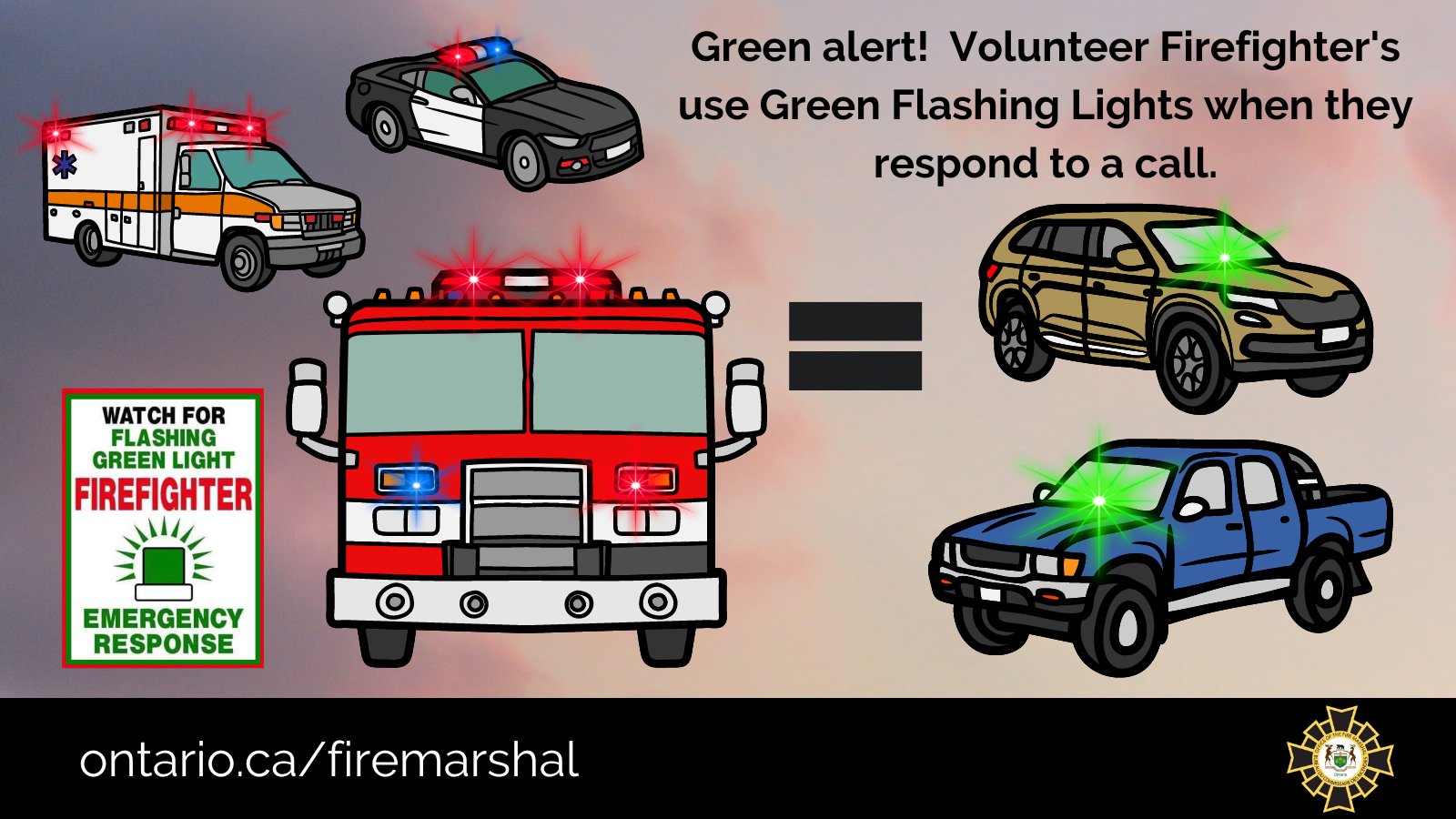 Flashing Green Light