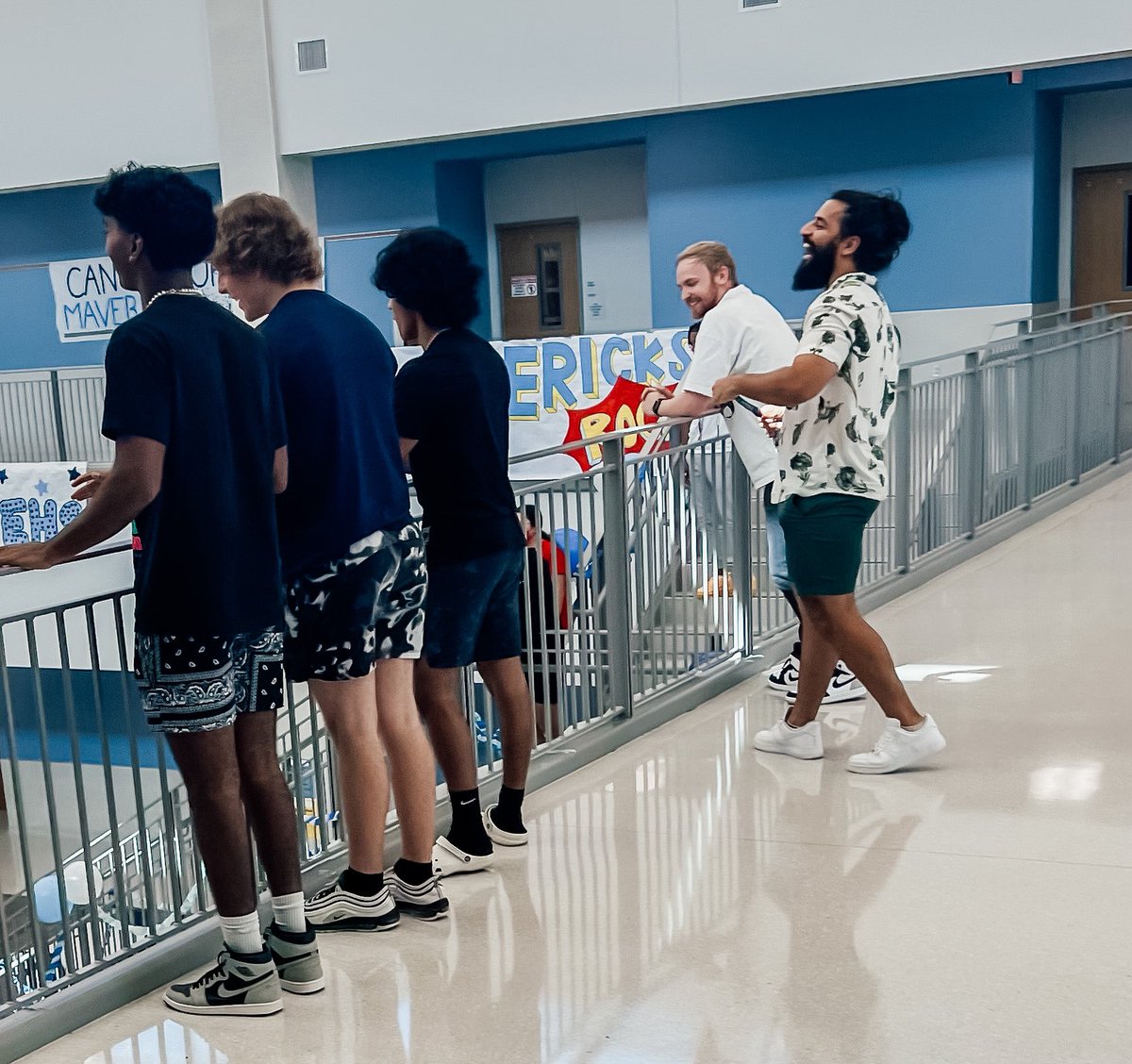 The joy on <a href="/MrGsUNIT1/">Samir Gharbavi</a> face watching a parachute launch in Physics. <a href="/EHSFrisco/">Emerson High School</a> is all about that fun, engaging learning. <a href="/MsEvansTeaches/">Hallie Evans</a> was on the ground, and it looks like the Physics team is having a #pbl party!