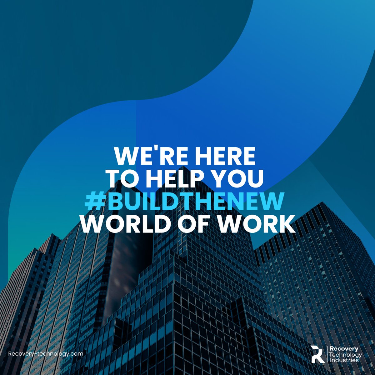 recoverytechind's tweet photo. We're here to help you #BuildTheNew world of work https://t.co/pRmoi38N55