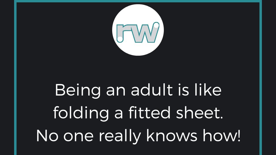 rwnetworks's tweet photo. We might not be able to fold a fitted sheet, but we do know how to fix computers. Book a remote support call today. #WeFixComputers #ComoxValley #FridayThoughts https://t.co/KtNPpsOY02