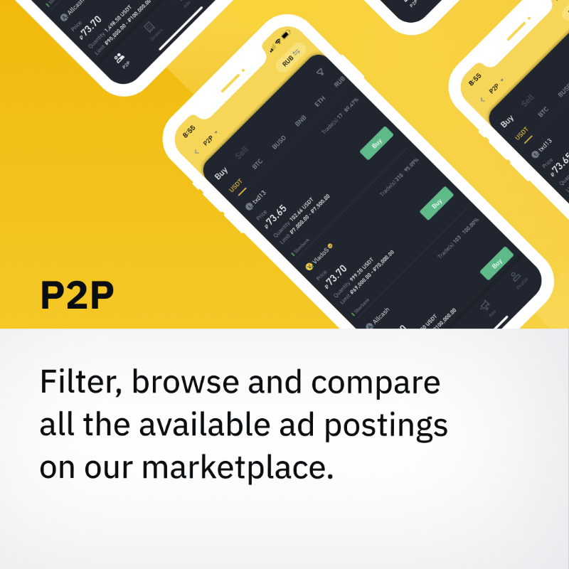 binance's tweet photo. Did you know that there's more than one way to buy crypto on #Binance P2P?
 
🔸 P2P
🔸 Express
🔸 Block Trade
 
Take a look at their differences ⤵️