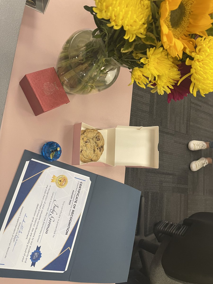Congratulations to our AMAZING Classified employee of the month for <a href="/oakparkusd/">Oak Park USD</a> JUDY GORMAN!!! <a href="/RedOakRattlers/">Red Oak</a> <a href="/RedOakPFA/">Red Oak PFA</a> Thank you for all you do!!! We ♥️ YOU!!!