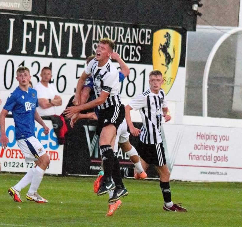 All the best to Kyle wood who has joined Highland league champions Fraserburgh and recently played v St Johnstone B and was on bench v Kilmarnock. A big strong defender, Kyle was our talisman at the back during our Scottish cup campaign last season and we wish him all the best