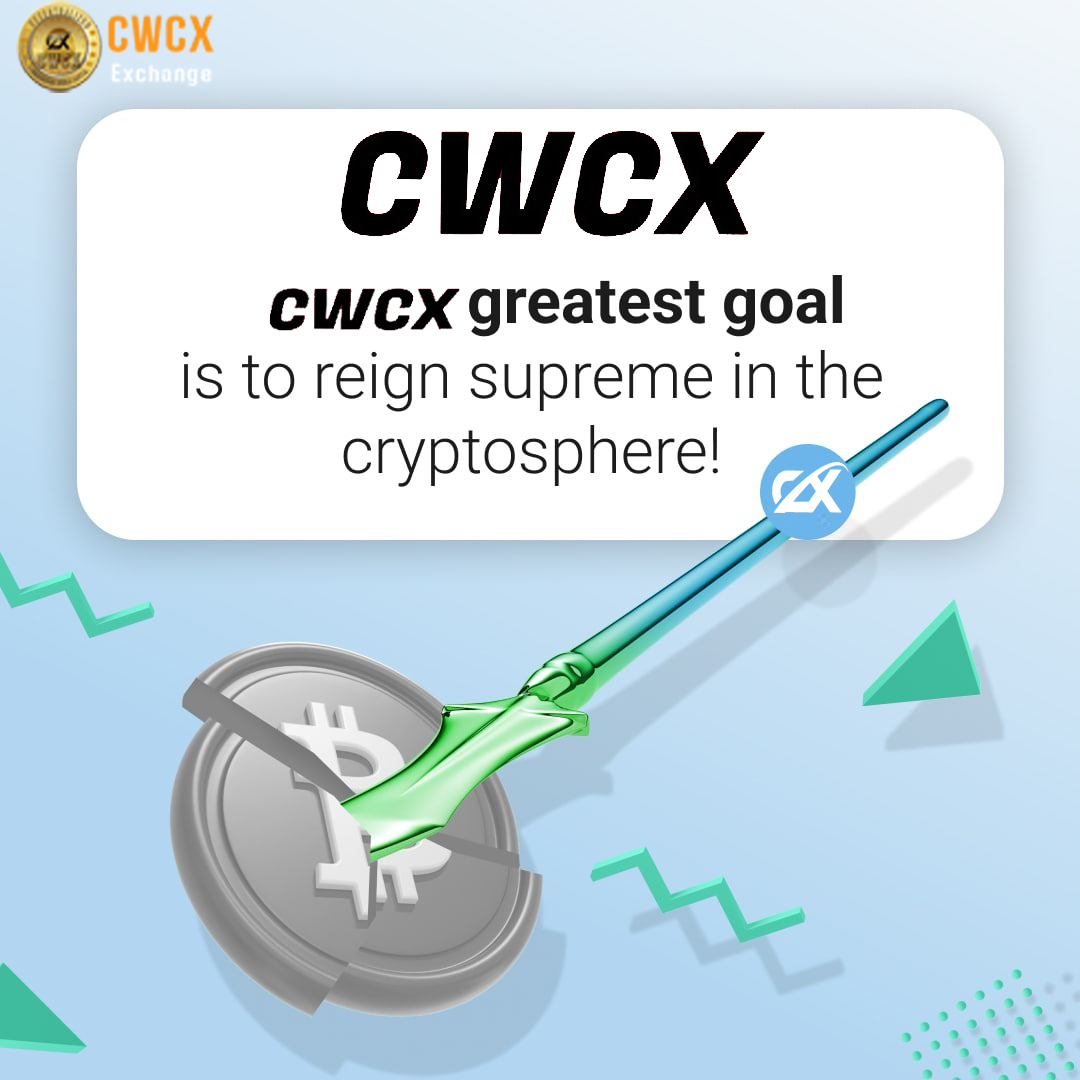 CWCx greatest goal is to reign supreme in the cryptosphere!
CWCx has integrated multiple validators - blockchain verifiers , so you earn interest on your crypto.
#cwcx #crypto #blockchain #forex #btc #investment #bitcoins #cryptonews #cryptocurrencies