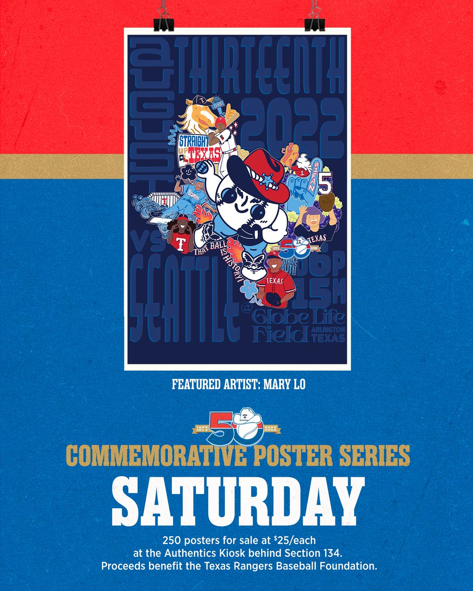 Celebrate HOF weekend with poster 4!

RT to enter to win or grab one at the game!