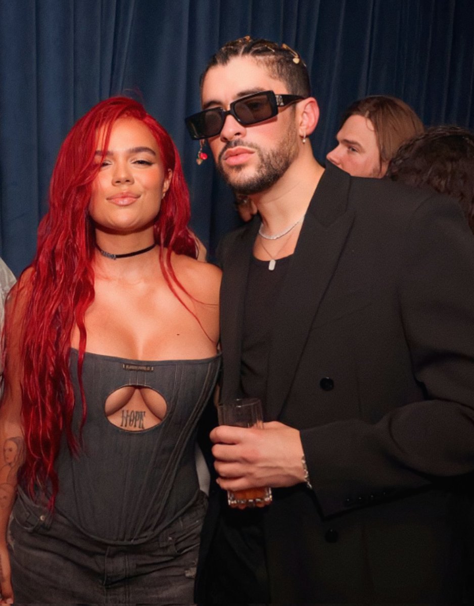 bad bunny &amp; karol g. that’s the tweet.