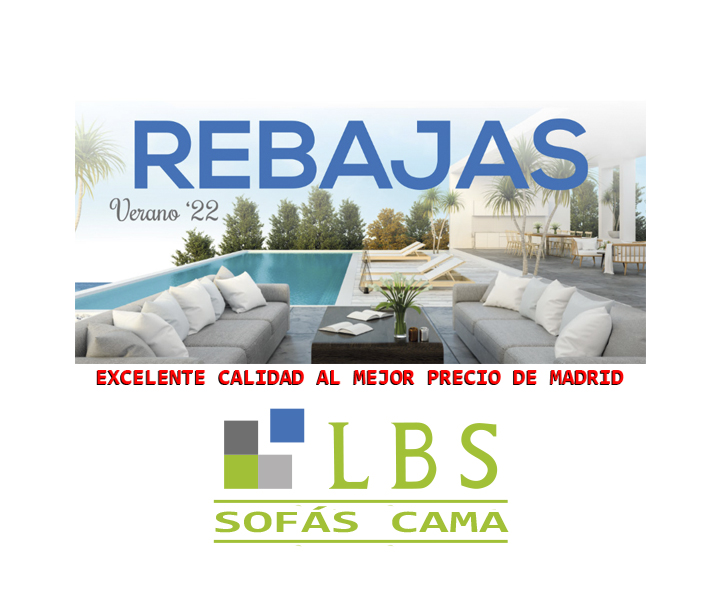 LBS_SOFAS's tweet image. 🟢DESCUBRE Y APROVECHA NUESTRAS REBAJAS DE VERANO🟢
✅+INFO: lbs-sofas.com/sofascama/

 #relax #lbssofas #Decoración #rebajasverano2022 #sofacama #Madrid #descuentos