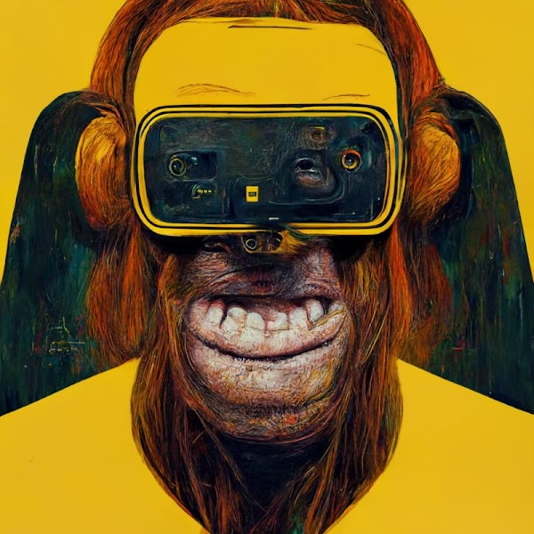 spunmonkes's tweet photo. Hɐ∀∀∀ Hɥɥɐ ɥ00o ɥOoo

ɐʞɔns 'ǝɯ ǝǝs noʎ uɐɔ

#CryptoArt #AiArtwork #NFTartworks #NFTCommunity #ETH #welcometothejungle 

https://t.co/6yjY6LklxZ https://t.co/QhDZvn1isq