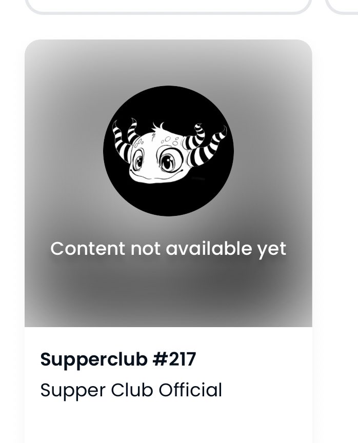 <a href="/SupperClub_NFT/">Supper Club | Sold Out</a> 
Minted 💪🏼 w w w w w w w w w 🔥🔥lfggg