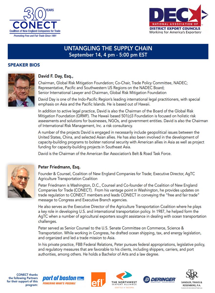 CONECTorg's tweet photo. Join us for our September 14th Webinar: Untangling the Supply Chain https://t.co/bJCDASAphr