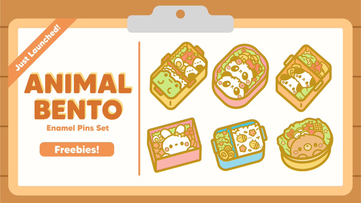 trufflearts's tweet image. Animal Bento Enamel Pin Kickstarter is now LIVEEE! 🍱 
[rts are super appreciated 🥰]

🔗 kickstarter.com/projects/truff…