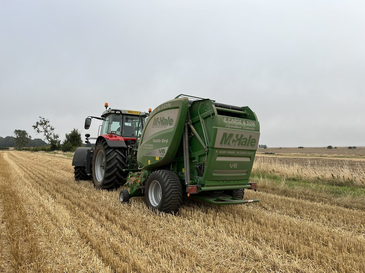 Baling for now, sea haar no doubt spoil progress soon.