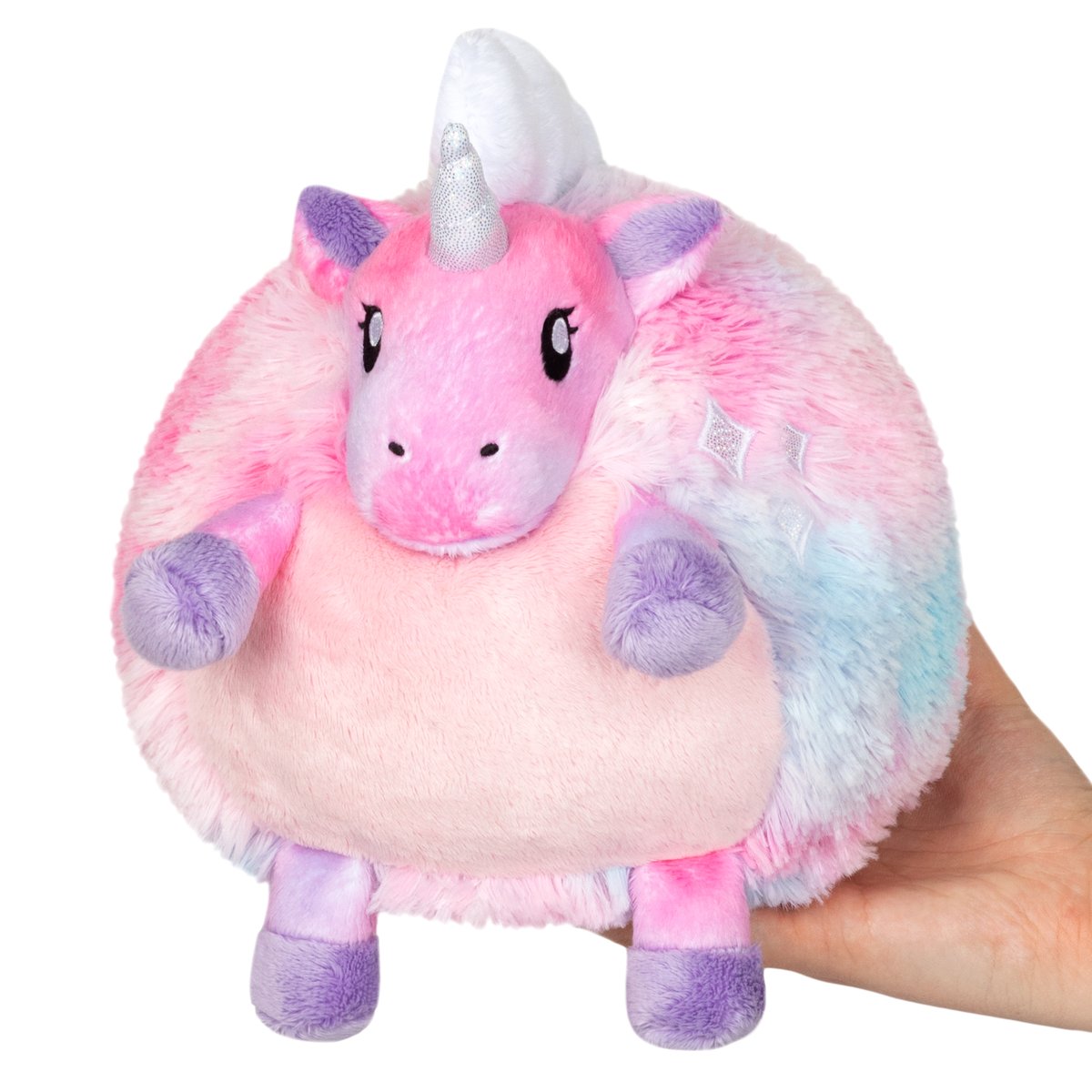 squishable's tweet image. This is a weird looking dinosaur....aw well! Here's the new Mini Cotton Candy Baby Unicorn 💜💗

🦄 squishable.com/mm5/merchant.m… 🦄