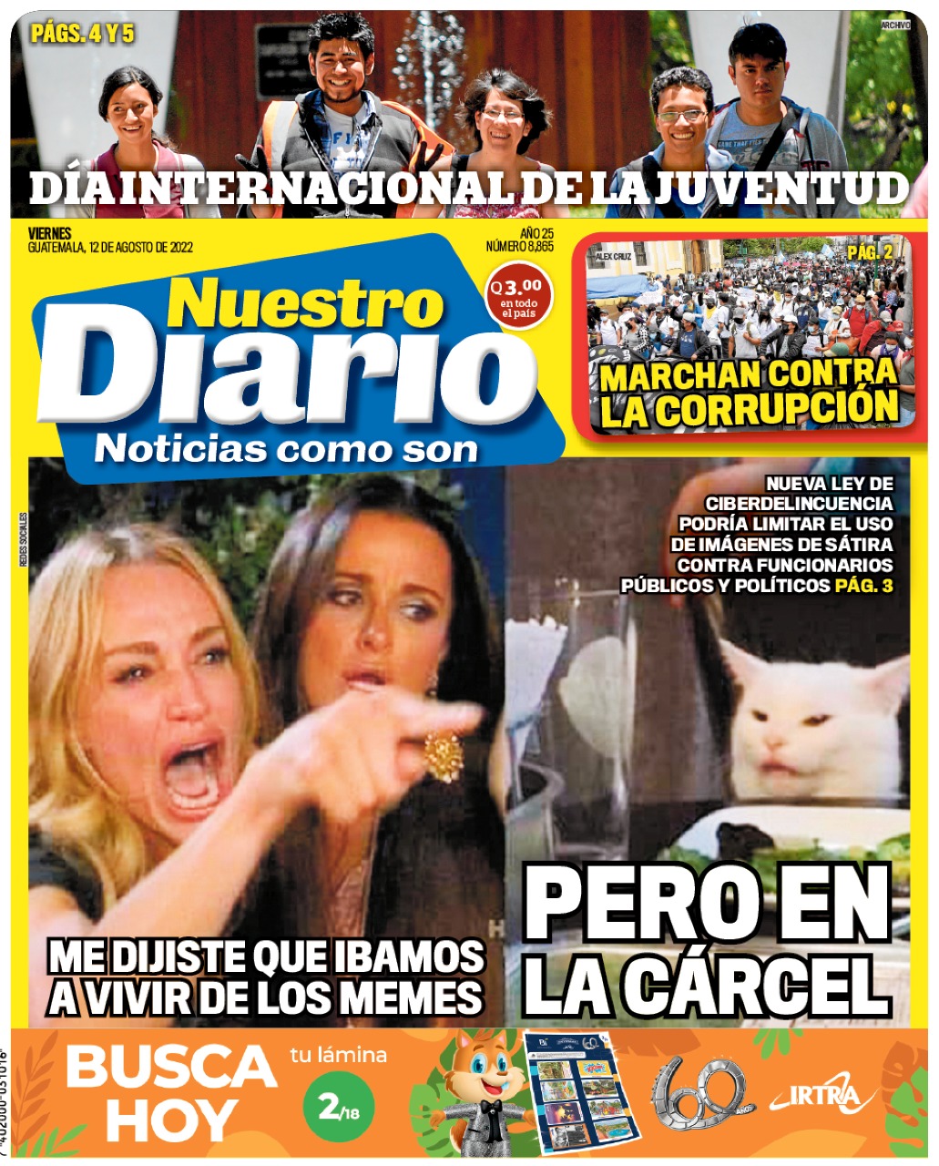 Nuestro Diario on Twitter "Decide nuestra portada de hoy. ¡Participa
