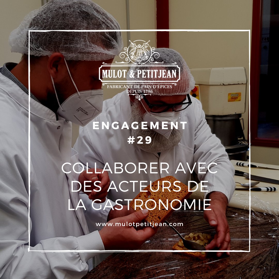 Ancrée dans la gastronomie locale dijonnaise, la maison Mulot et Petitjean collabore avec des chefs cuisiniers  🍇🍷 Pour des recettes innovantes, originales, créatives et gourmandes ✨

mulotpetitjean.fr
#mulotpetitjean #paindepices #gastronomie #dijon #bourgogne