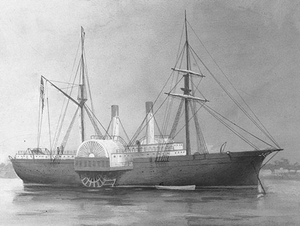 CasaBrisa's tweet photo. #MarkTwain #sailled on this #steamship the #Quaker #City where he #humoristicly describes his stay in the #Azores in “Innocents abroad” #travel #history #USA history #writerslift #books #library #boats #read #sail the #ocean https://t.co/8PoSm43Iyc