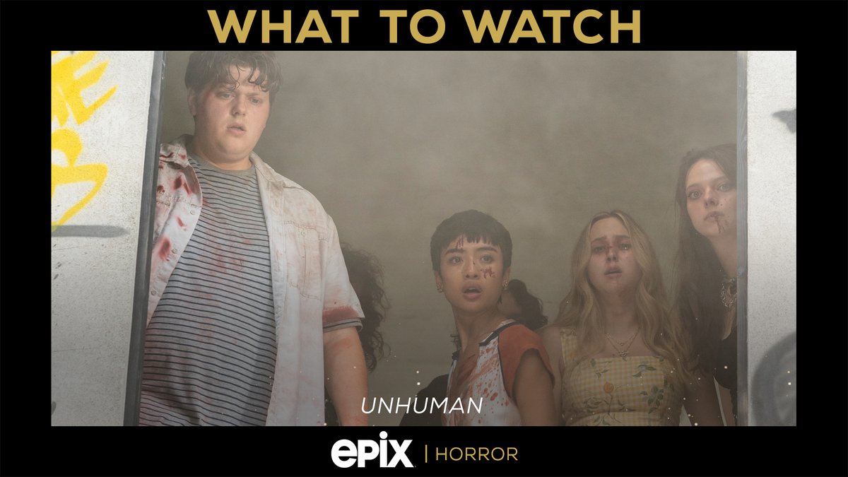 mgmplus's tweet photo. Get your Friday Fright on with #EPIX. Stream horror titles all...weekend...long. 👻 https://t.co/zAvkMHmU88
