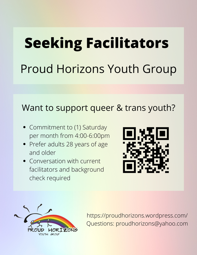 unogsrc's tweet photo. Interested in supporting queer and trans youth? Apply to be a facilitator for Proud Horizons Youth Group! https://t.co/K0wYkE41Ln