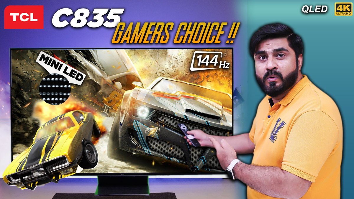 mastechofficial's tweet photo. TCL C835 4K UHD Mini LED TV Review⚡Next Level Experience | 144Hz VRR Gaming https://t.co/gHeBtXVGQd
#TCLC835 #TCLMiniLEDTV #Mastech #GoogleTV #MiniLEDMegaPossibilities #TCLPakistan #TCL https://t.co/1hevZiGWQC