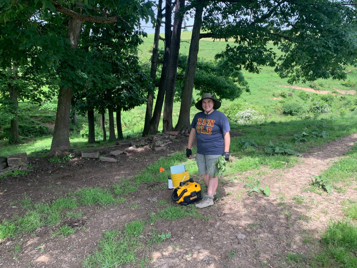 kinseyreed's tweet photo. Plot selection, soil sampling, seedbed preparation, plant ID, no-till drill seeding, lab work... simply not possible without awesome friends like @HereBeSpiders11 and @jenni_kane (and twitter-less Ronnie, Kayla, and others). https://t.co/JbrNCNalwH