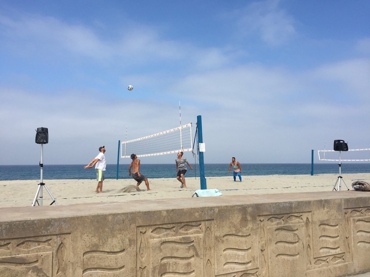 AnchorAudio's tweet photo. Bump, set, spike! Our Megavox is ready to volley! Are you? #anchoraudio #megavox #volleyball #beachvolleyball #beach https://t.co/wI6BxWxK0I
