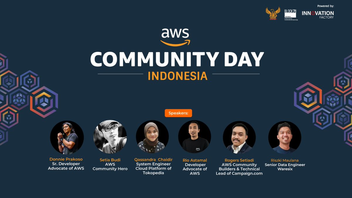 awsugjkt's tweet image. See you tomorrow! #awsindonesia #awsugid #awscommunityday #awsugjkt