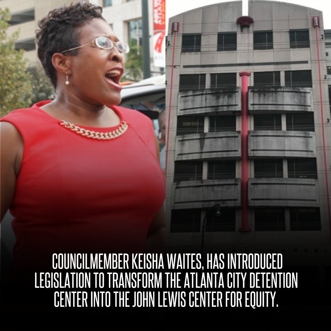 Snap4Freedom's tweet photo. Thanks to the #CommunitiesOverCages alliance, led by @WomenOnTheRise1, Councilmember Keisha Waites has introduced legislation to transform ACDC  into the John Lewis Center for Equity. 

Learn more:
https://t.co/5oGzRyp3ln
. https://t.co/orJ1ZiPxkI