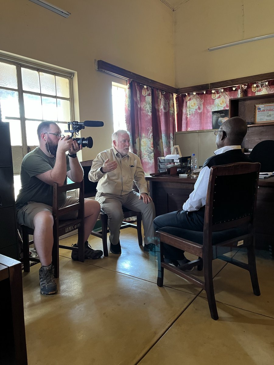 TxMethodistFdn's tweet photo. Two of our colleagues just returned from the Democratic Republic of Congo. They went to deliver supplies at the Mulungwishi Methodist Mission and they had the chance to film interviews at the medical clinic. We can't wait to hear all about their trip and share their video. https://t.co/MicNTziqNs