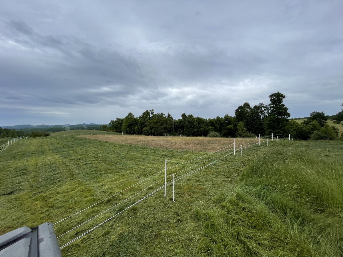 kinseyreed's tweet photo. The experiment will be at least 4 years long and we'll be measuring just about every soil health metric we are capable of. Also, PVC fencing is awesome for semi-permanent experimental use. https://t.co/vVx6190BKZ