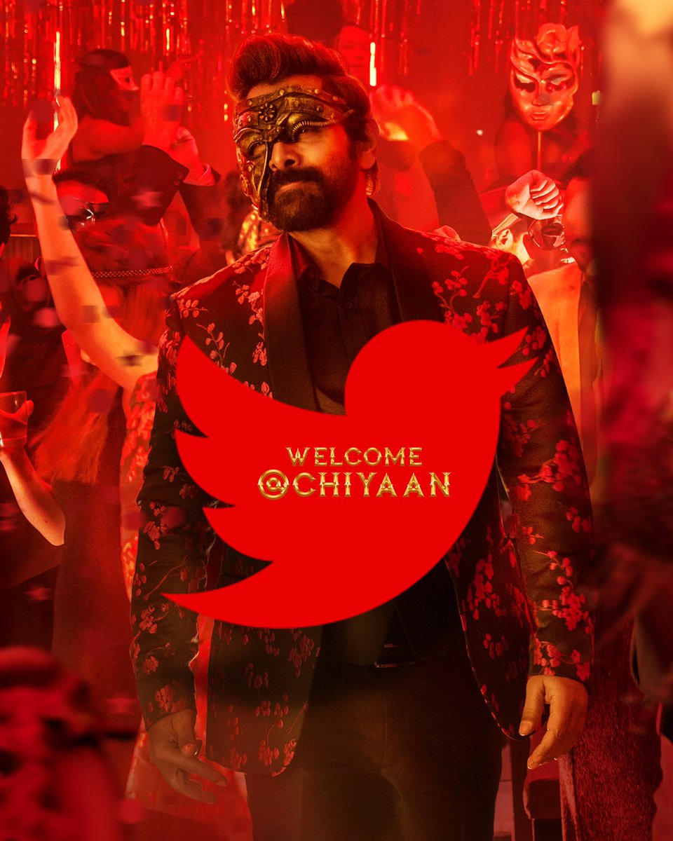 KSPSCinemas_'s tweet photo. Welcoming our dear @Chiyaan to the world of Twitter ❤️

#Cobra 
#CobraInKspsCinemas https://t.co/sTS1xZxT0v