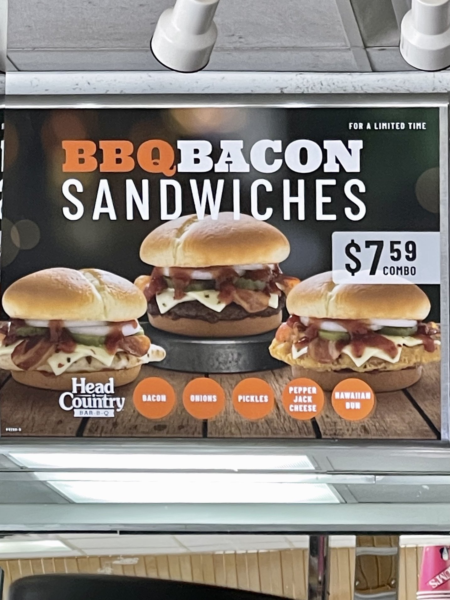 Jim D (in Arlington) on Twitter "Trying the new ⁦Braums_IceCream⁩ BBQ bacon burger 🍔 with