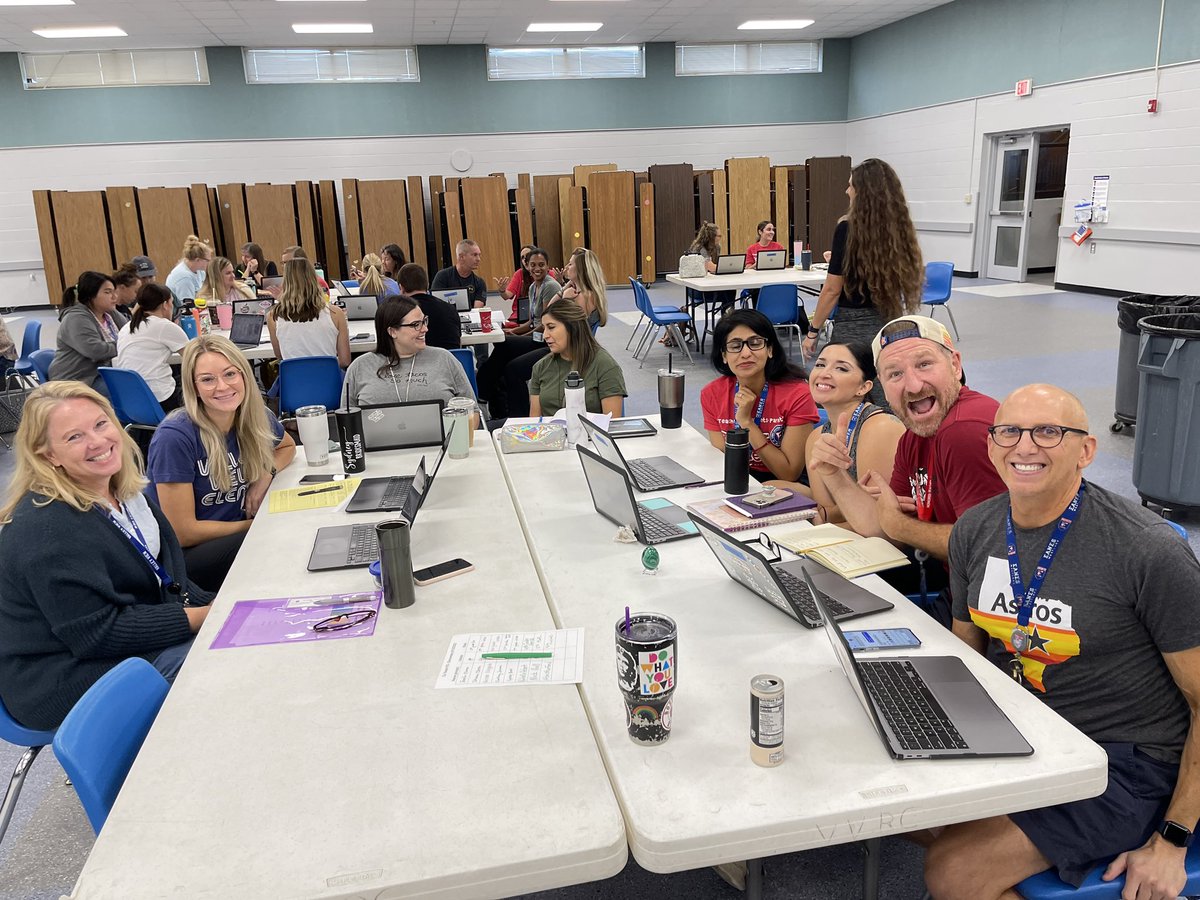 VVEcardinals's tweet photo. Eanes ISD is dedicated to providing exceptional education to all of our students.  This morning, Valley View Elementary’s collaborative teachers attended a professional development class on working together as a team.  Always learning!  #belongvve https://t.co/OjuAbV9LHP