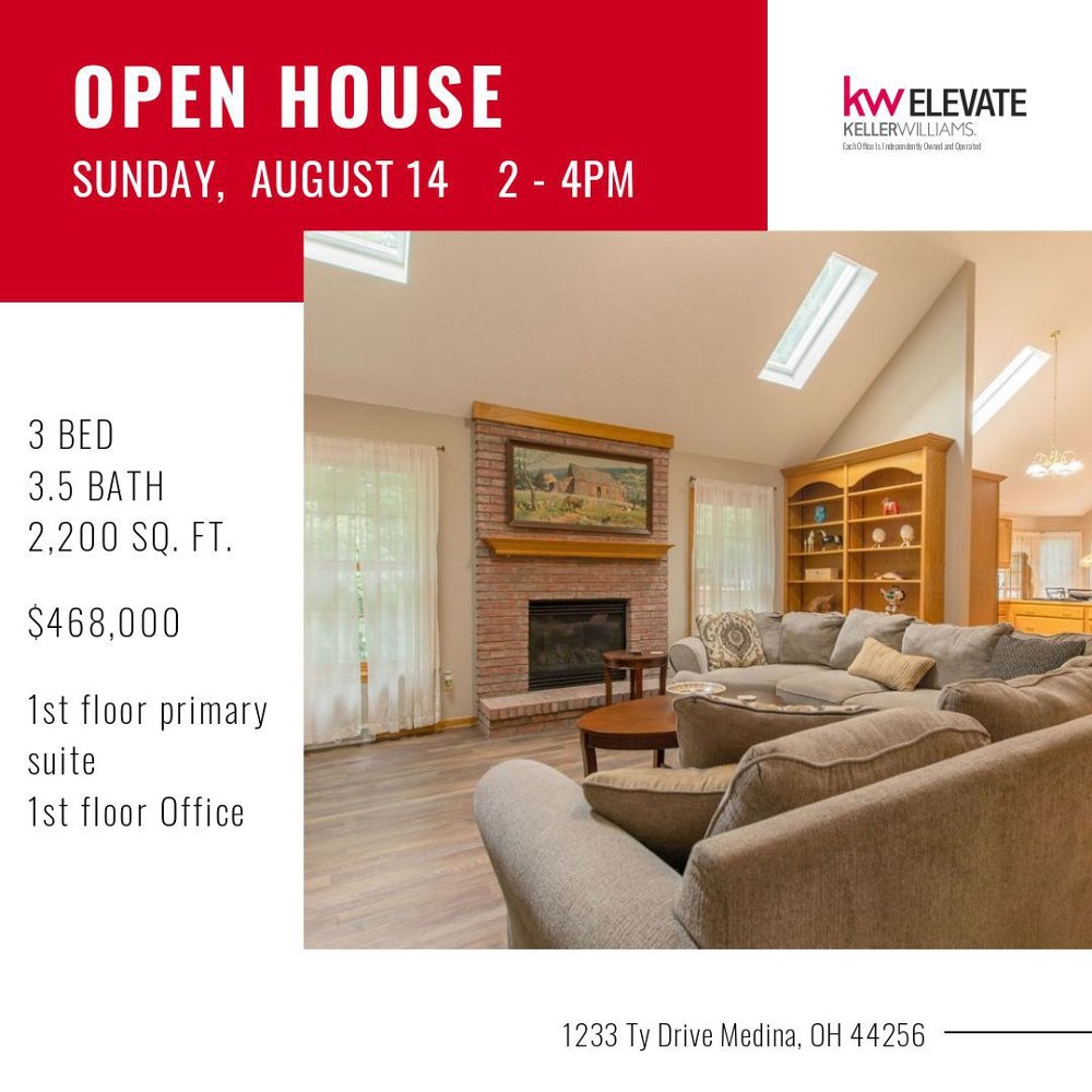 timvanderlaan's tweet photo. 🎉🏡  OPEN HOUSE  🏡🎉
📅 Sunday, August 14th  🕑 2-4PM ⏰
🛌 3 bedroom
🚽 3.5 bath
🌟 First floor primary bedroom suite
DM or Text me at 330.421.0313 https://t.co/hUQDLTwYgD