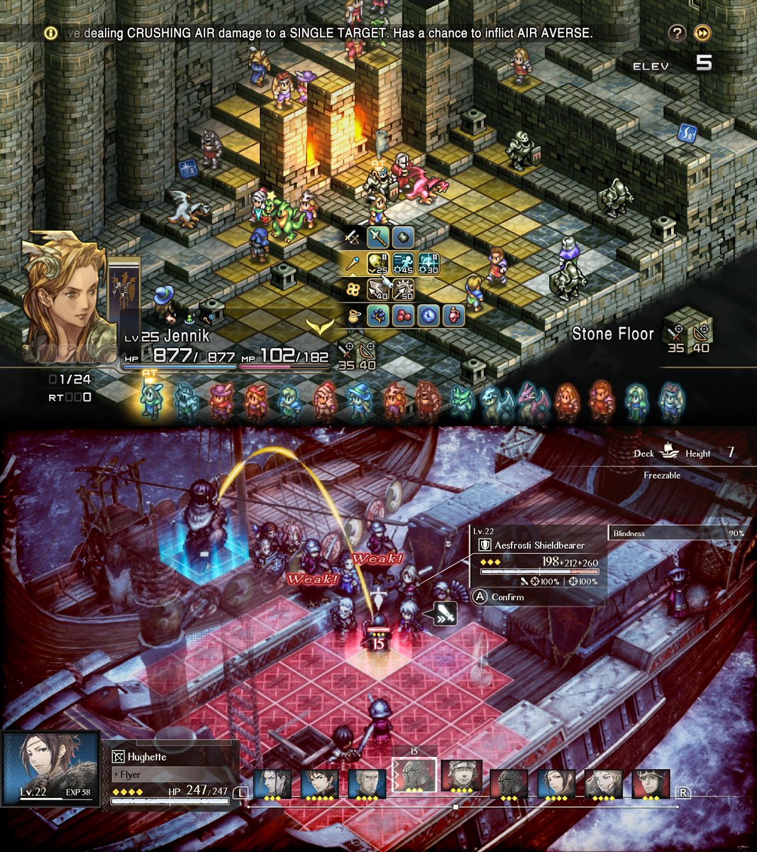 Stealth40k's tweet image. Having Triangle Strategy and Tactics Ogre Reborn releasing in the same year is honestly a dream come true for classic SRPG fans.