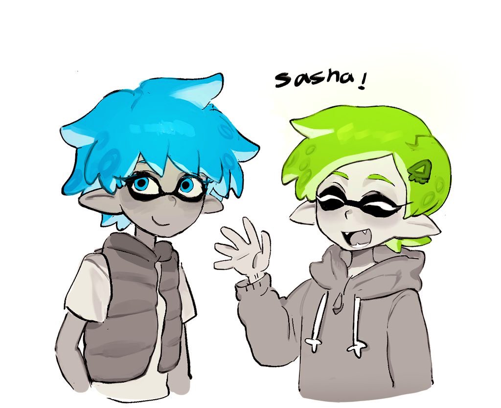 jocy_juice's tweet photo. #amphibia #Splatoon3 
Calamity trio but in splatoon3 https://t.co/MLn0cwzzuB