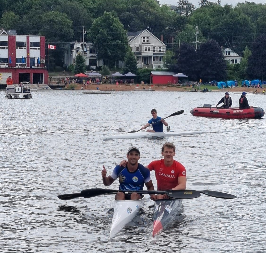 UyDeporte's tweet photo. #Canotaje Matías Otero 🇺🇾 se quedó con la medalla de plata 🥈 en el K1 500 metros del Panamericano de Halifax, Canadá.

✅ Uruguay cerró su participación con dos medallas de bronce 🥉y una de plata 🥈, más tres lugares seguros para los Juegos Panamericanos de Santiago 2023 https://t.co/aI7ZPn7mKN
