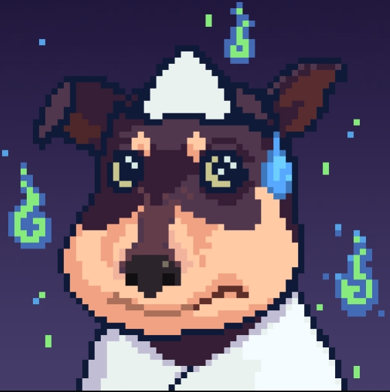 Kuruchimaru_NFT's tweet image. These @WeakDogs NFTs are kind of lit! Manage to snag a 1/1.... lit or nei?