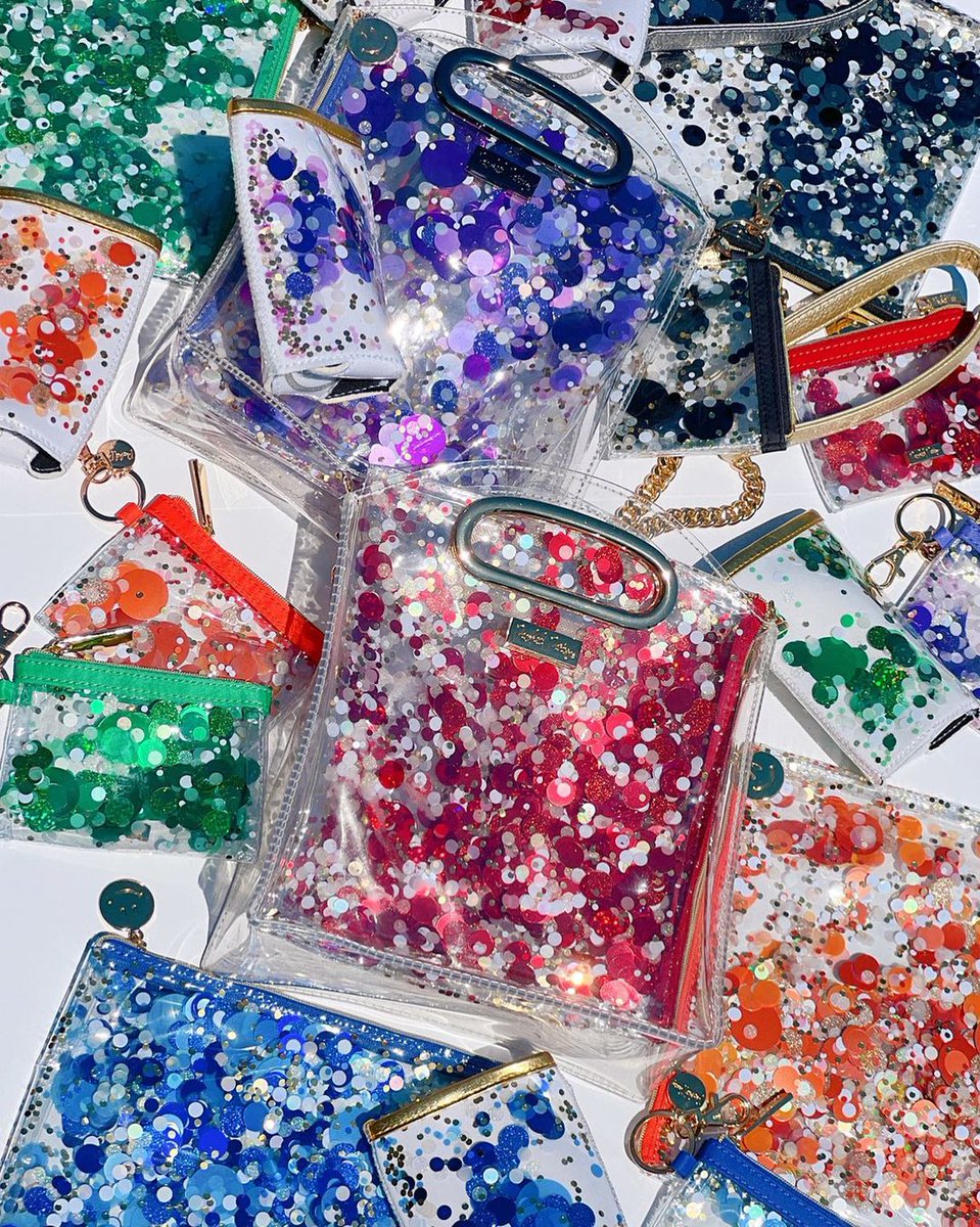 ALLLL the game day colors 😍🌈 Our Spirit Squad Collection has officially dropped and let us tell ya, it’s GOOD! 

Pair your stadium approved game day crossbody with confetti accessories to match the colors of your team...shop here: packedparty.com/collections/sp….