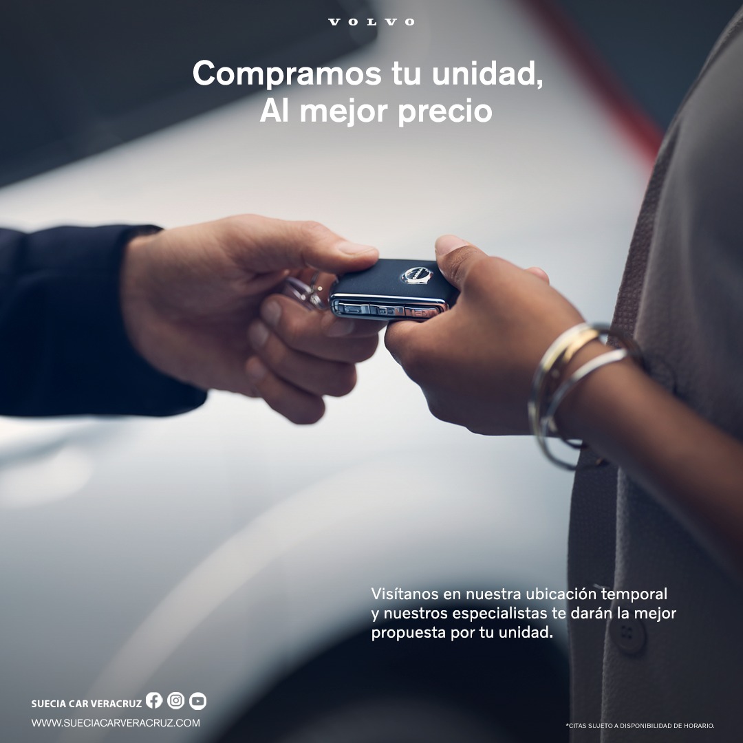 ImagenRadioVer's tweet photo. En @VolvoCarMexico Veracruz compramos tu unidad, al mejor precio,
Nuestros especialistas te darán la mejor propuesta por tu unidad.
Agenda tu cita en línea:
https://t.co/mCiWuDZCk5
22 91 11 62 42
#Valuacion #compramostuauto #volvo #volvoveracruz https://t.co/OV8ALRHtdH