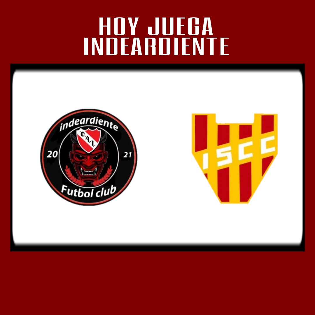 ¡HOY JUEGA INDEARDIENTE!

➡️ Por la copa Kasfort (8avos, vuelta, ida 0-1) recibiremos a <a href="/InstitutoSCC/">Instituto SCC ❁</a>, dónde será el debut de @raphinista11 como DT.

🖥️ Twitch.tv/liga_kasfort 

#TodoRojo ❤️