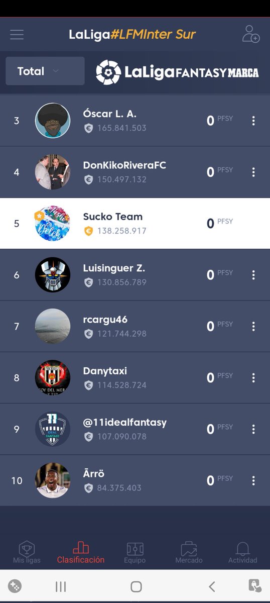 TashiDelek23's tweet photo. 🚨 #LFMIntercontinental 🚨 #LFMInterSur será quien domine!
#UnaLigaDiferente @FantasyLaLiga #LaLigaEsFantasy
Ganaremos desde el SUR https://t.co/0KOpTDlULa