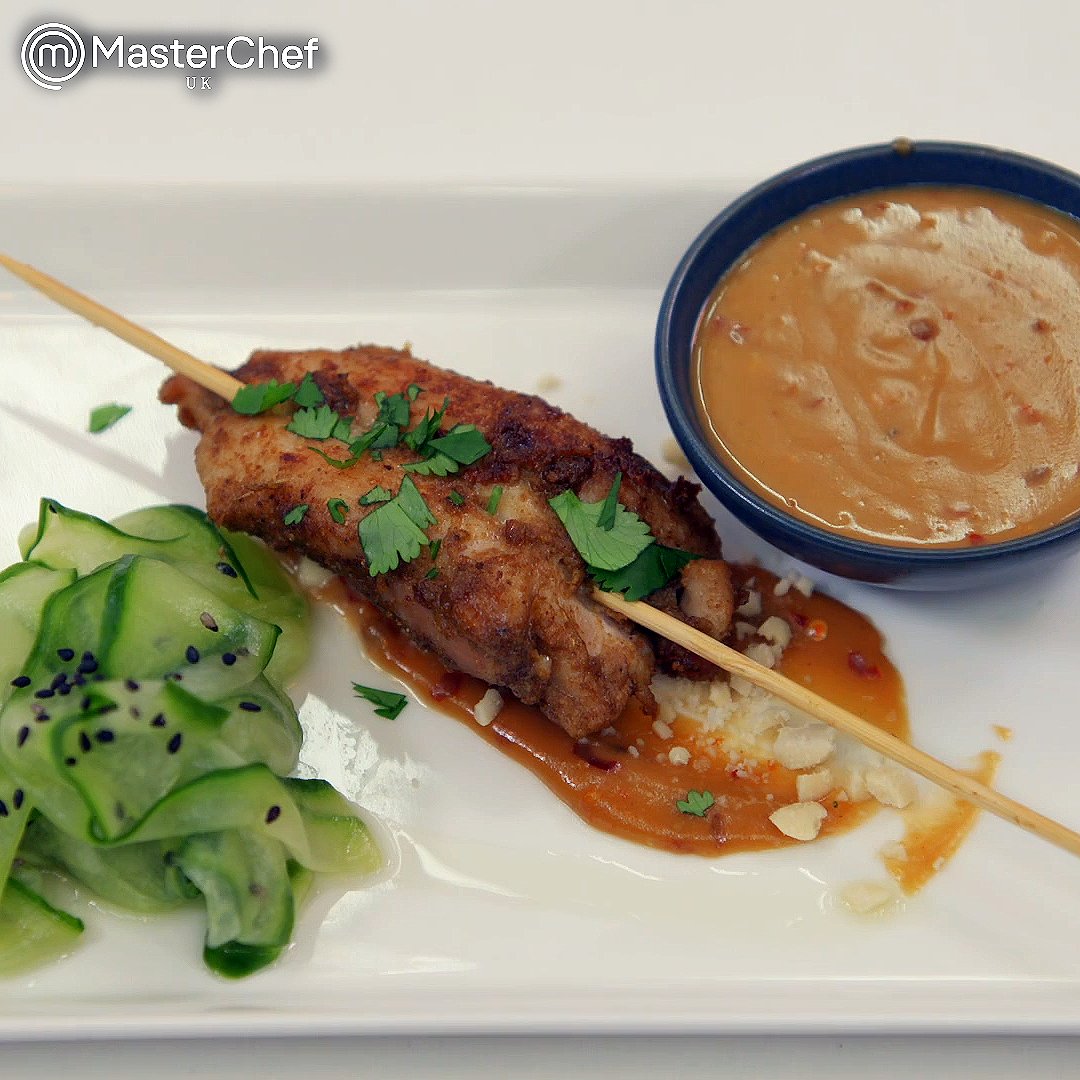 MasterChef UK 🍴 on Twitter ""Restaurant quality" chicken satay from