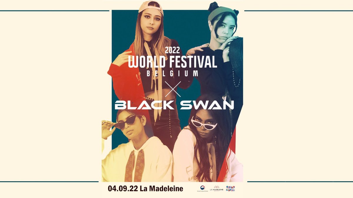 MusicMonkeyBE's tweet photo. Win hier tickets voor ‘K-pop World Festival x BLACKSWAN’
@blackswan_drent 

https://t.co/UNQ03FXjD2 https://t.co/V8dkobiiNv